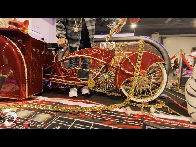 Lowrider Bikes at the Lowrider Magazine Las Vegas Super Show 2024