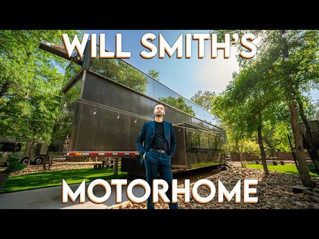 Touring Will Smith's $2,500,000 Two Story Motorhome