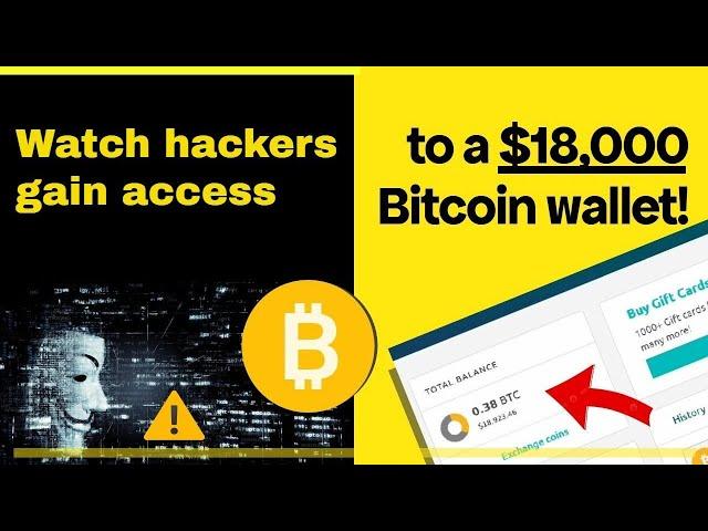 Watch How They Hack Bitcoin Wallets In Minutes - 2024 [educational]