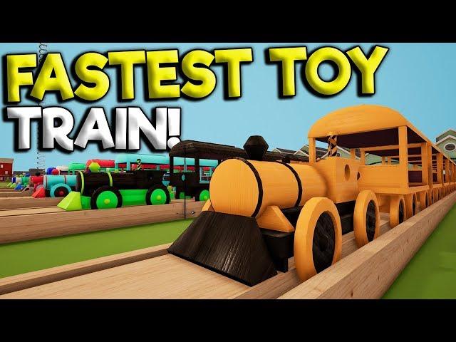 WORLDS FASTEST TOY TRAIN & HUGE UPDATE! -  Tracks - The Train Set Game Gameplay - Toy Trains