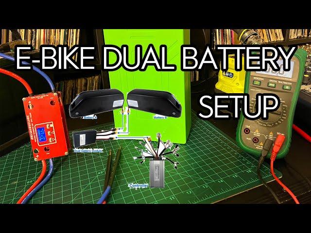 E Bike Dual Battery Setup