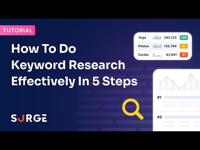 How To Do Keyword Research Effectively In 5 Steps