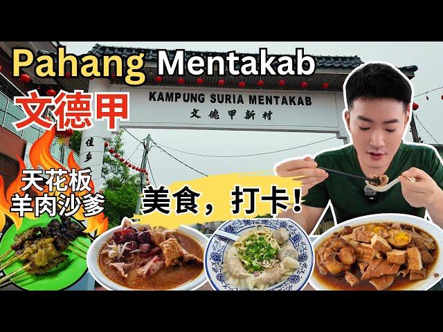 [Pahang文德甲Mentakab～美食, 打卡] 新村泰国东炎！新村咖喱鸡脚面！大三元沙田鸡！Taman Rimba 沙爹！彰哥客家面！Maria苏东椰浆饭！ABC美食广场！联兴海南茶室！有碗板面