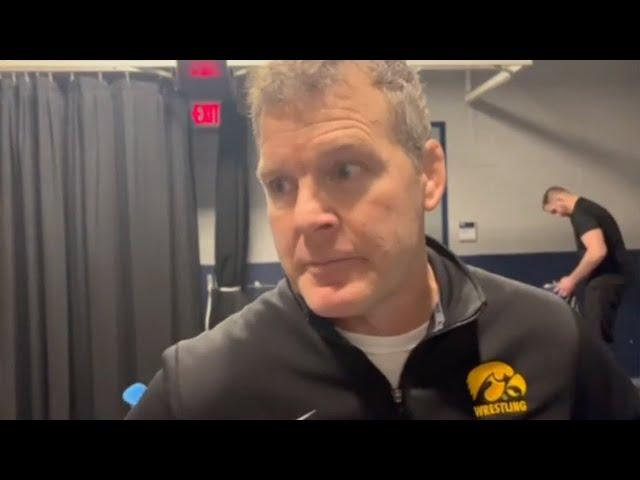 Tom Brands After Iowa vs Penn State