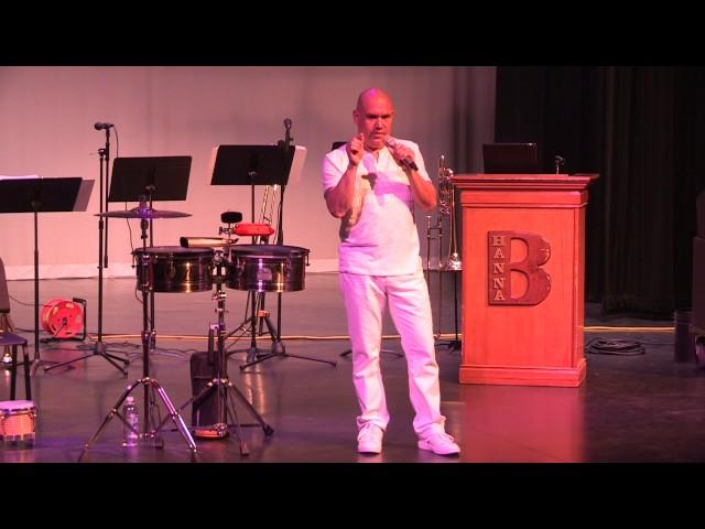 Fausto Cuevas Percussion Clinic at Hanna E.C.H.S.