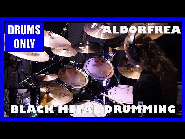 ALDORFREA - Duskfall Monastery (black metal drumming)