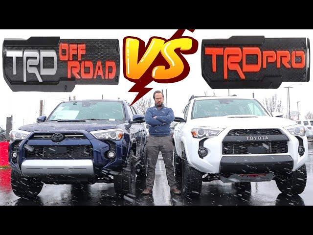 2024 Toyota 4Runner TRD PRO vs 2024 Toyota TRD Off-Road: Is TRD PRO Best?