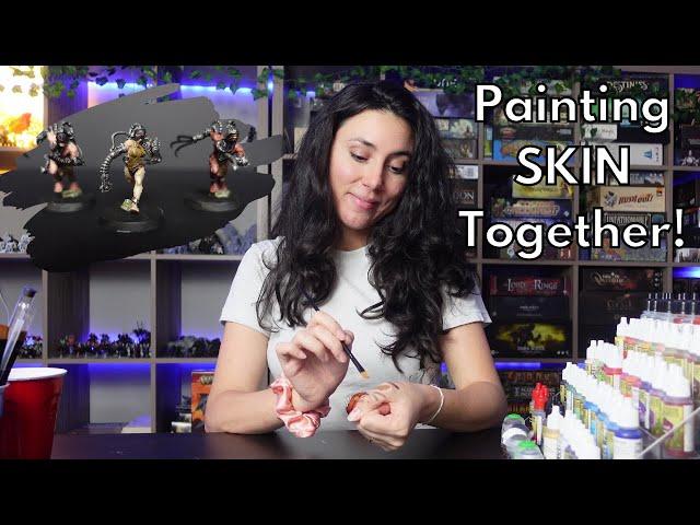 Mastering Skin Tones: A Beginner's Journey with Adeptus Sororitas Arco-Flagellants! - Backvlog 07