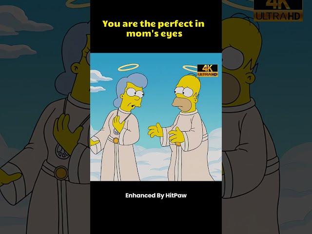 You are the perfect in mom's eyes #simpsons