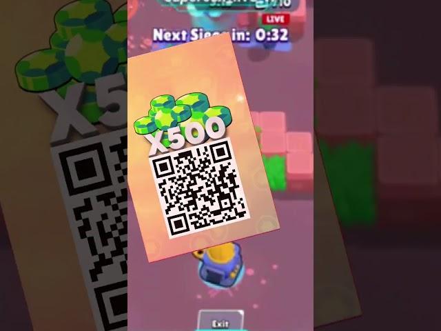 FREE GEMS IN BRAWL STARS QR CODE! NEW 2025 QR CODE REWARDS IN BRAWL STARS #brawlstars #qrcode