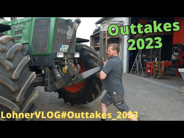 LohnerVLOG#Outtakes_2023 I Best Fails of the Year 2023 I Fendt I Best of