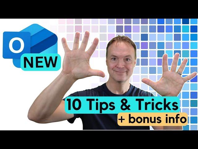 10 Essential NEW Microsoft Outlook Tips & Tricks for 2024 + Bonus Material!  