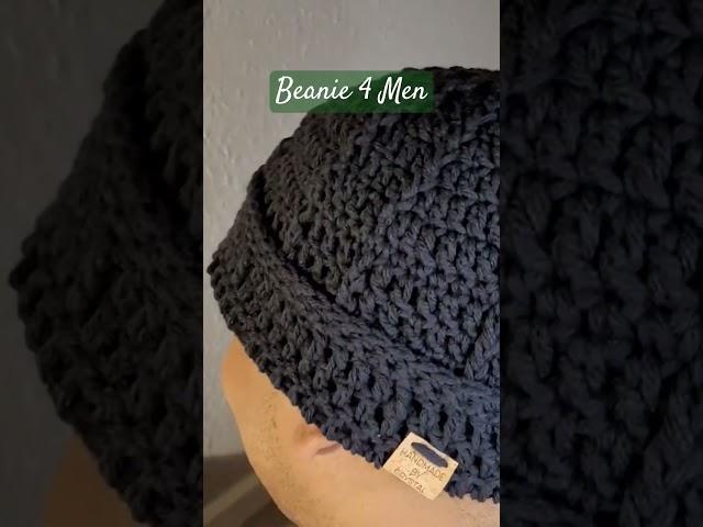 HOW TO CROCHET|A BEANIE FOR MEN|NEW TUTORIAL|BEGINNERS