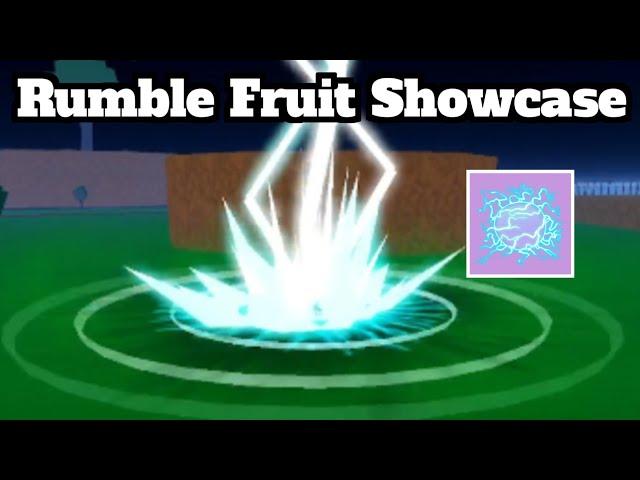 Blox Fruits Rumble Fruit Showcase Awakened And Unawaken (ROBLOX)