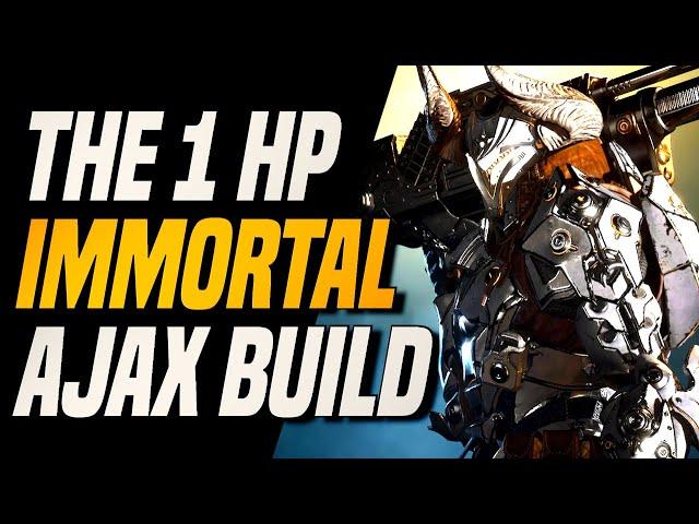 1 HP ULTIMATE AJAX IS THE BEST UNKILLABLE BUILD | THE FIRST DESCENDANT