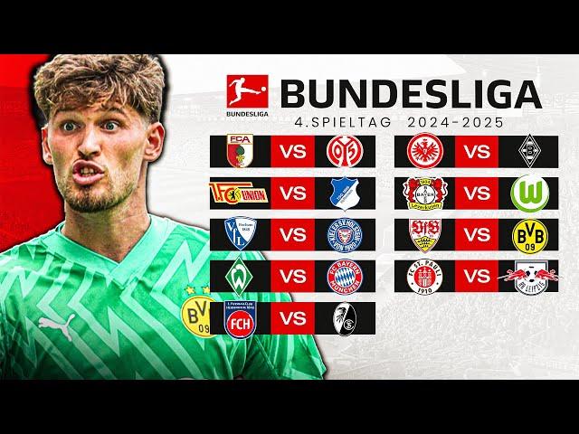 4th matchday - BUNDESLIGA KICKTIPP 2024/2025