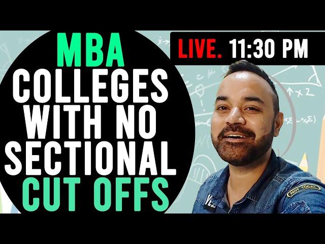 Top 10 MBA Colleges With NO sectional CUT Offs In CAT | Applications OPEN | GDPI Experience