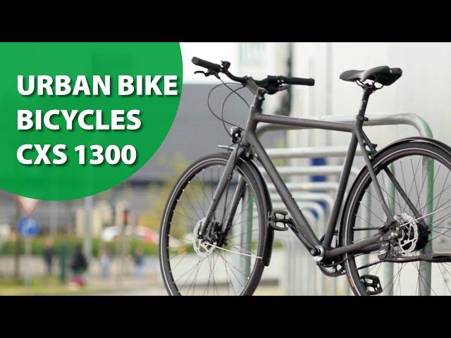 Zu schick für Langfinger: Das neue Urban Bike CXS 1300 von Bicycles