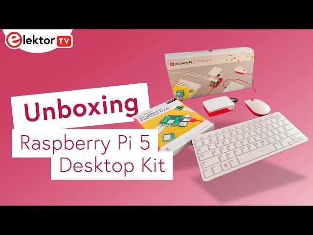 Raspberry Pi 5 Desktop Kit — Unboxing and First Impressions