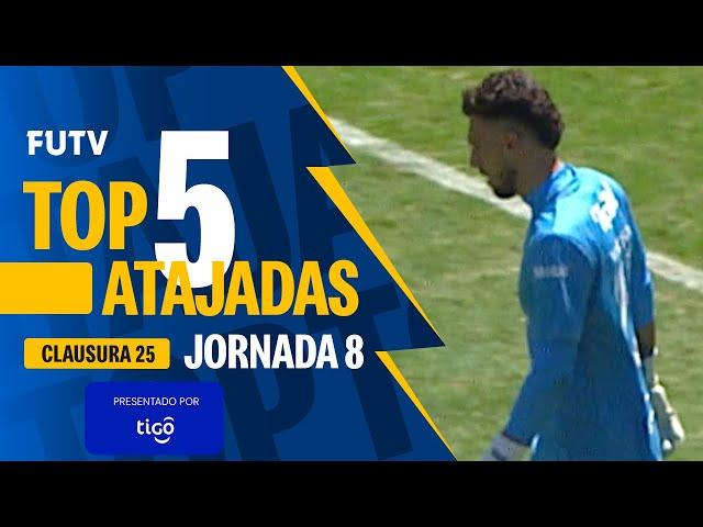 TOP 5 Atajadas FUTV / Jornada 8 / Clausura 2025