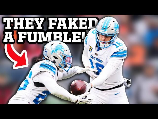 Lions fake fumble leads to a Jared Goff touchdown pass, a breakdown