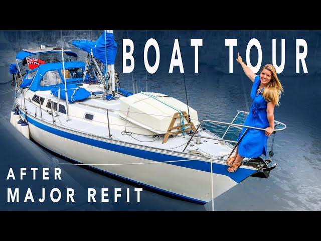 Post Refit BOAT TOUR | Sailing Florence Refit – Ep.181