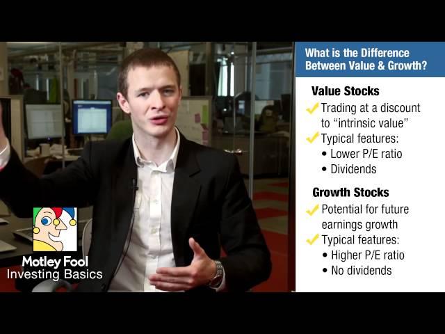 What's the Difference Between a Growth Stock and a Value Stock?