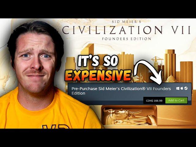 The Civ 7 Founders Edition is part of a PROBLEM in the gaming industry!