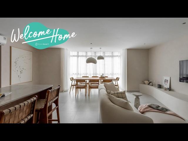 Inside a $100K Minimalist Wabi-Sabi 5-room HDB | Qanvast Welcome Home Tours