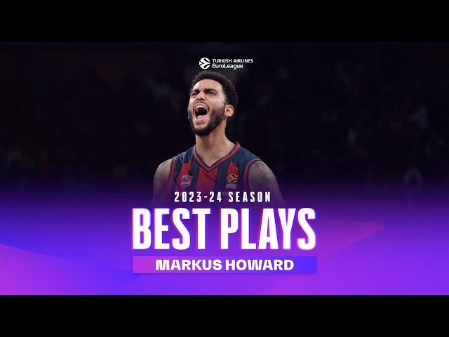 EUROLEAGUE TOP SCORER I Markus Howard EuroLeague 2023-24 highlights