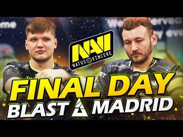 BLAST Madrid Final Day. NAVI Fans Everywhere