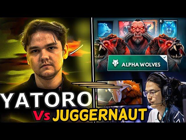 Yatoro picks Lycan against Watson on Juggernaut in 14.5k AVG MMR Game