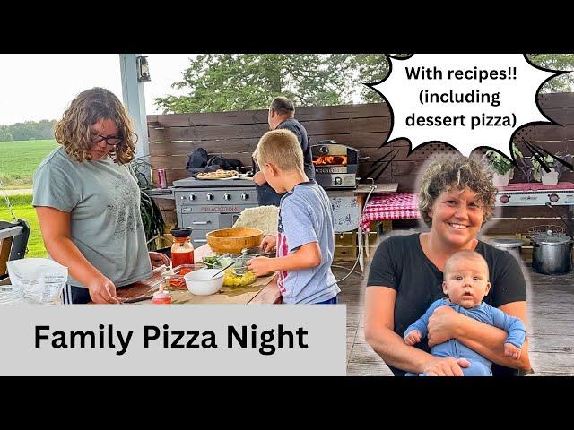 Family Pizza Night, With Recipes