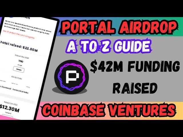 portal to Bitcoin Testnet confirmed $399 || $42M funding free airdrop || incentivisd || TEAM HUNTERS