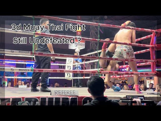 3d Muay Thai Fight . Got My AS* Kicked. Chiang Mai, Thailand.