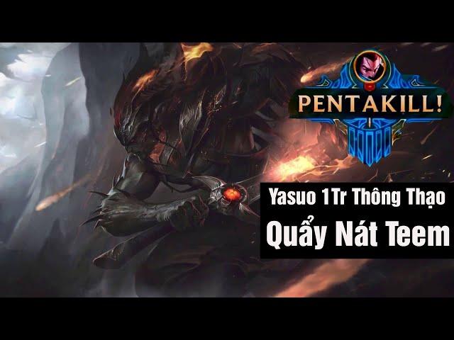 Yasuo 1 Triệu Thông Thạo Múa Cực Khét | Tuấn Best Master Yi Rừng