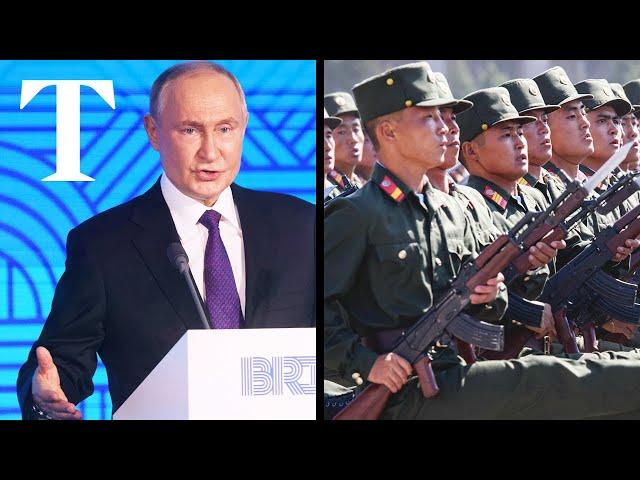 Putin speaks out on "North Korean troops in Russia"