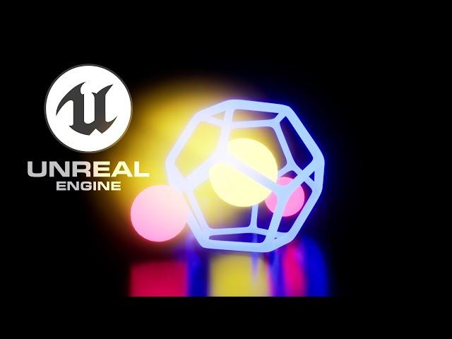 HOW TO Make a Glowing Material Unreal Engine - Emissive materials guide