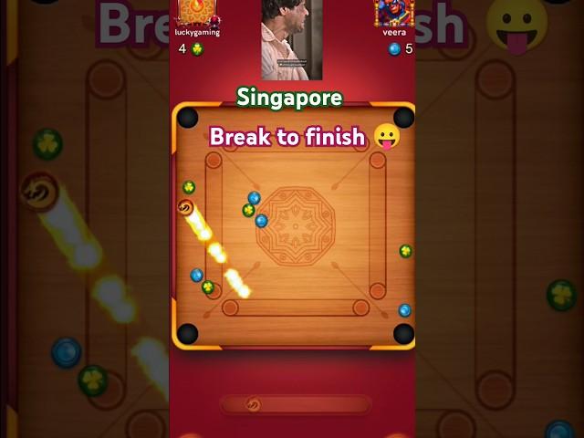 last coin Singapore break to finish | caroom new hack apk |