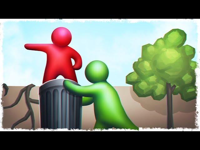 УРА, ТАМ ВЫХОД - УГАР В HUMAN: FALL FLAT!!! (ХЬЮМАН: ФОЛ ФЛЭТ)