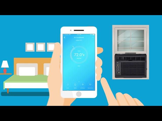 Arctic King Window Air Conditioner with WiFi and Voice Control Capabilities