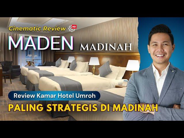 MADEN HOTEL MADINAH 5* Room & Restaurant Tour