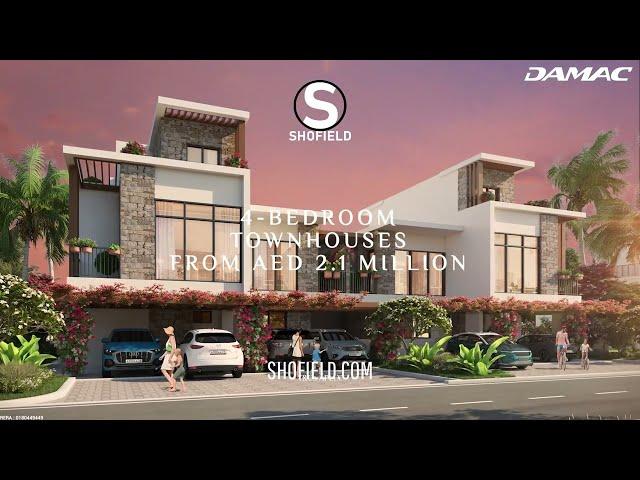 Dubai: Damac Lagoons Ibiza Villas and Townhouses For Sale - Shofield.com