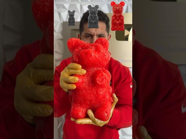 Our Freeze Dryer Made Our Gummy Bear GIANT!  #freezedried #candy #experiment #asmr #satisfying