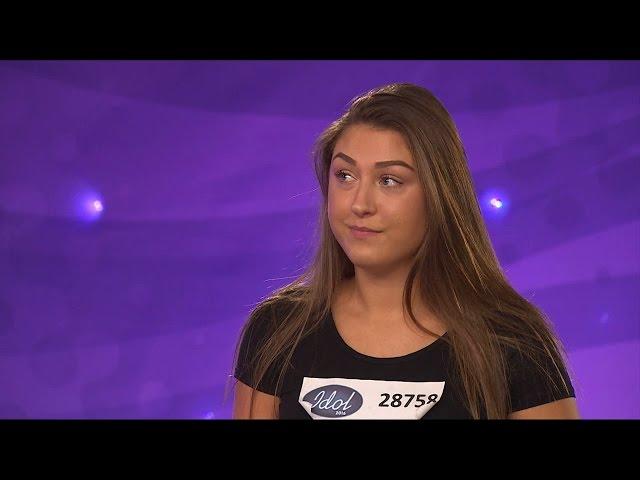 Ermina Hajdarevic - Fallin av Alicia Keys (hela audition) - Idol Sverige (TV4)