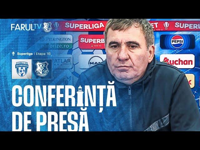 Managerul Gheorghe Hagi a prefațat meciul cu Slobozia, din etapa a 16-a