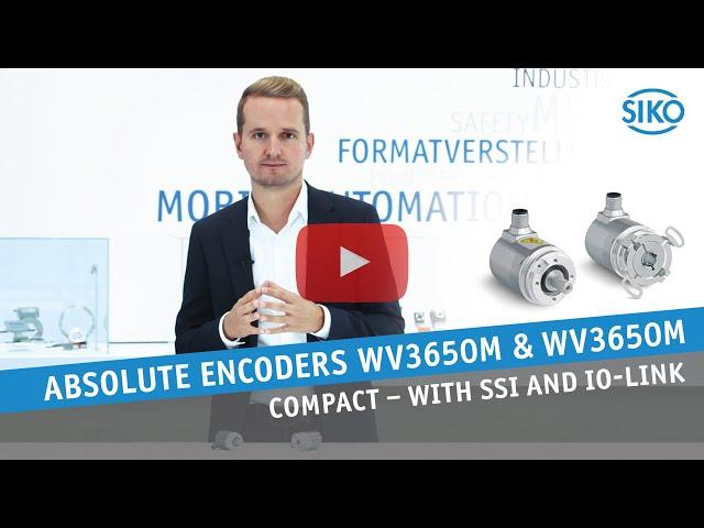 Compact absolute Rotary Encoder for Industry 4.0 | SIKO WV3650M & WH3650M