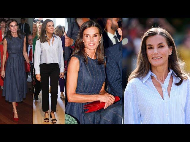 Queen Letizia Served the Royal Style Dose in Classic