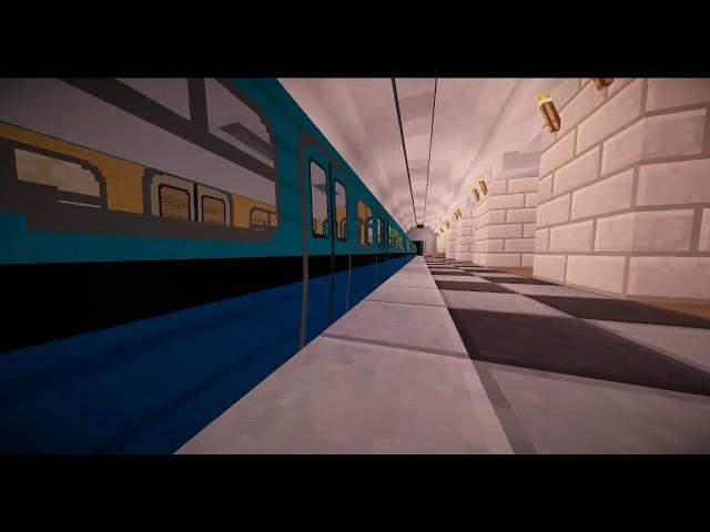 РОССИЙСКИЕ ПОЕЗДА МЕТРО В МАЙНКРАФТ (TRAINCRAFT) MOSCOW METROPACK TRAILER