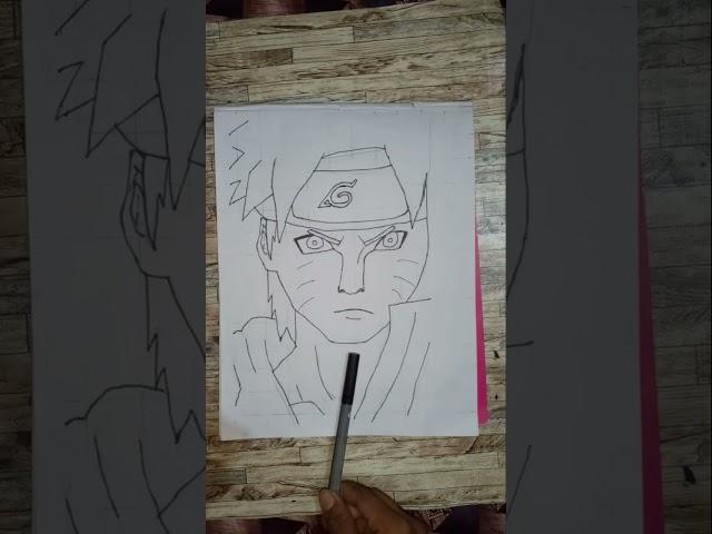 Naruto drawing wait for end #status #mrart #drawing #viralvideo #drawing #trending #subscribe